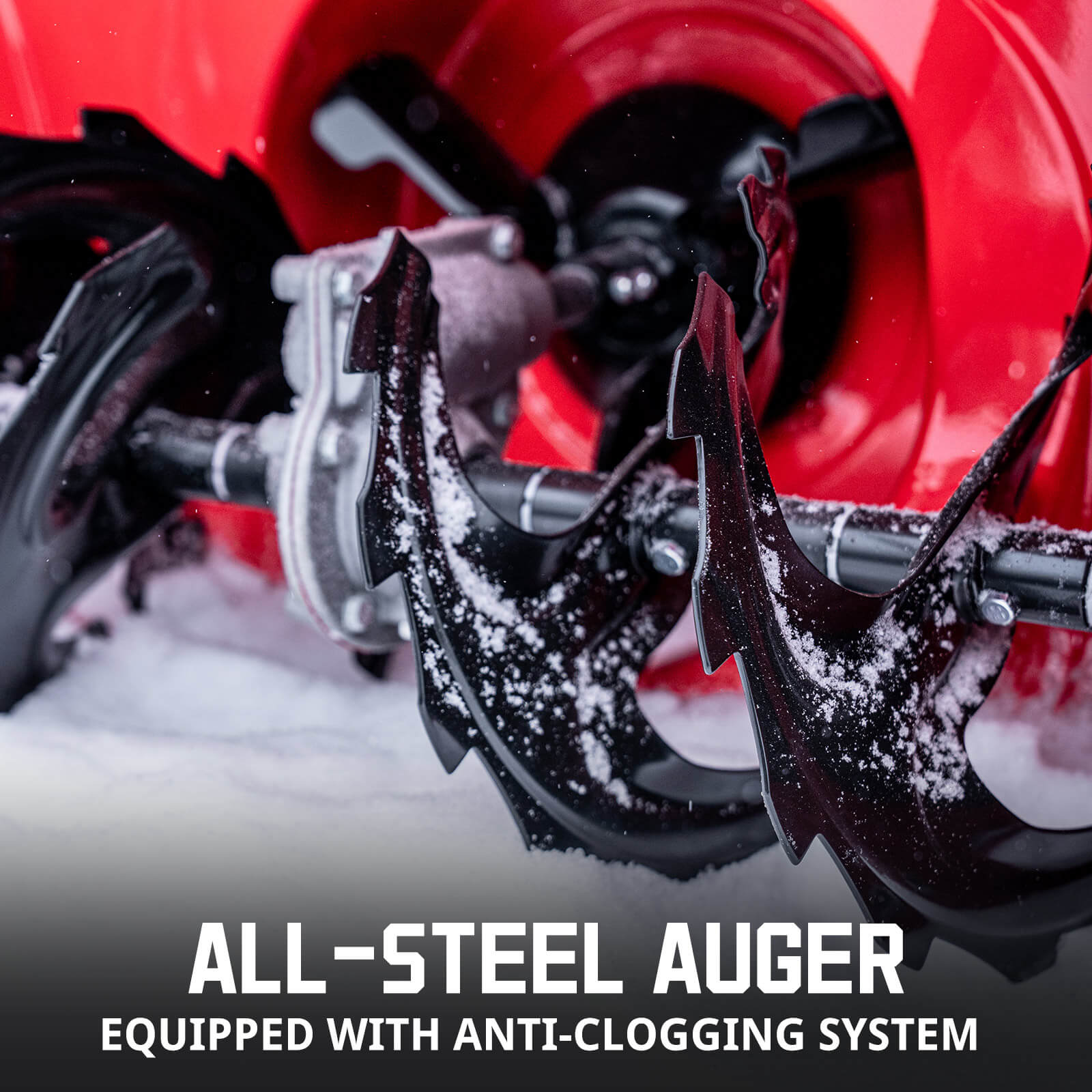 24'' 212cc Two Stage Self-Propelled Gas Snow Blower w/ Electric Start & Heated Handle DB7108B